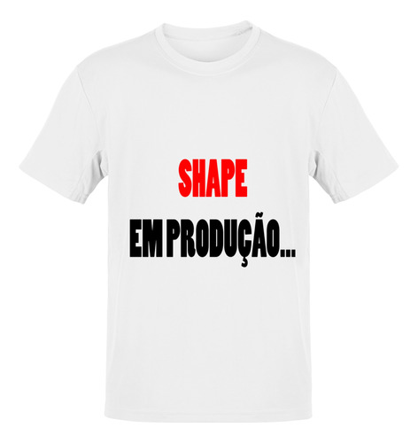 Camiseta Shape Em Produção Academia Gym Rat Malhar Masculina